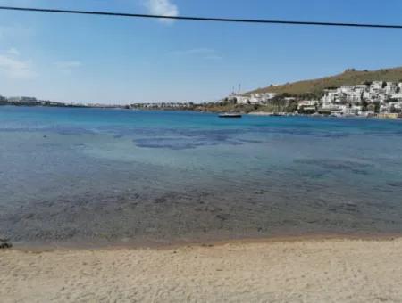 Grundstück Zu Verkaufen Mit 4000M2 Touristischen Entwicklung Am Meer In Bodrum Akyarlar