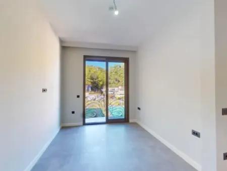 4 Rooms 1 Living Room Custom-Made Villa In 800M2 Plot With Swimming Pool With Magnificent Sea View In Marmaris Gökbel Area