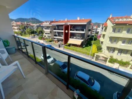 2 Rooms 1 Living Room New Building Upper Duplex Double Bathroom 90 M2 Apartment For Sale In The Center Of Marmaris Close To The Sea