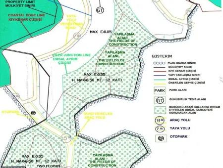 Appropriate Investment In The Area Of Marmaris 5 Star Hotel Land For Sale